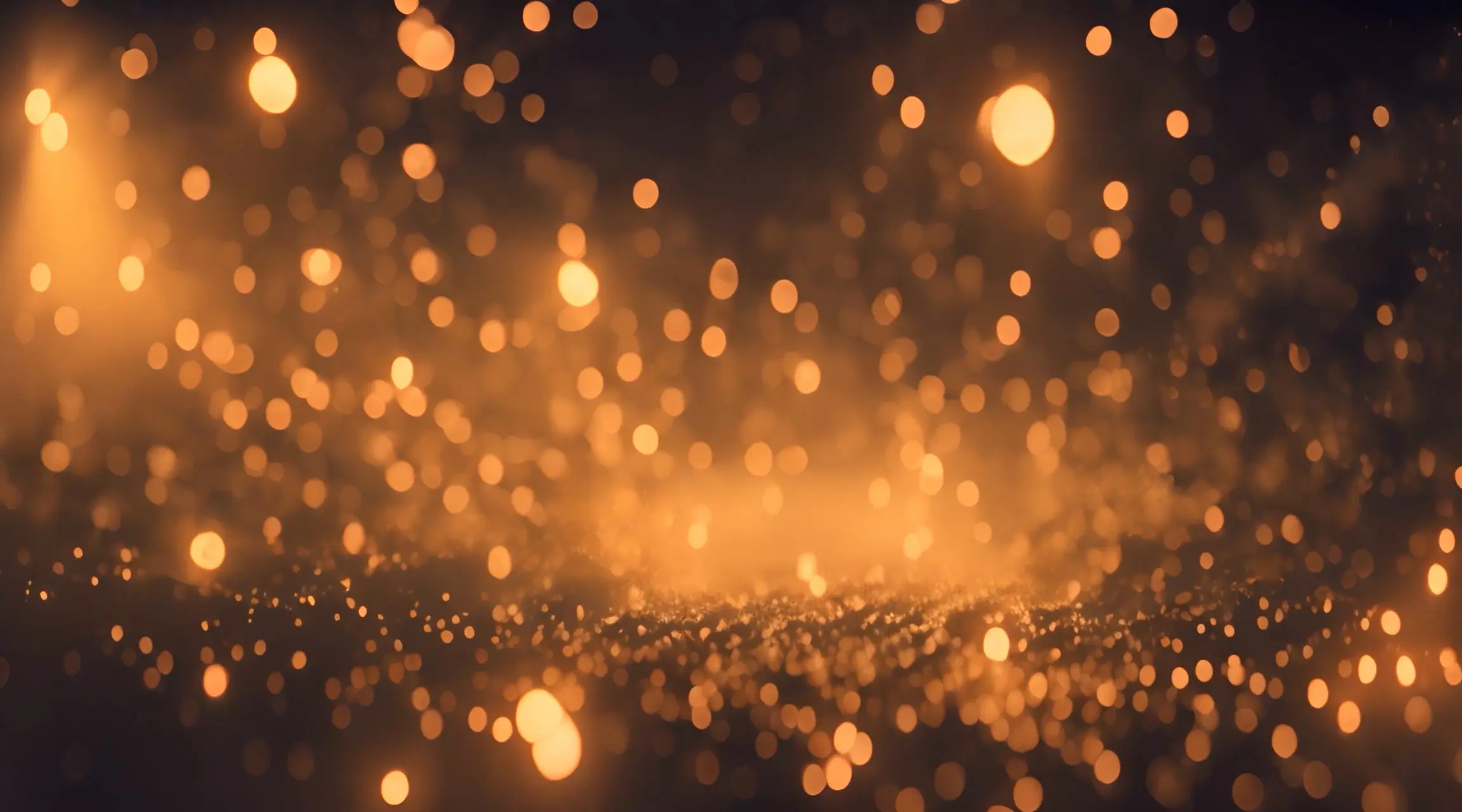 Glittering Gold Dust Stock Video Loop